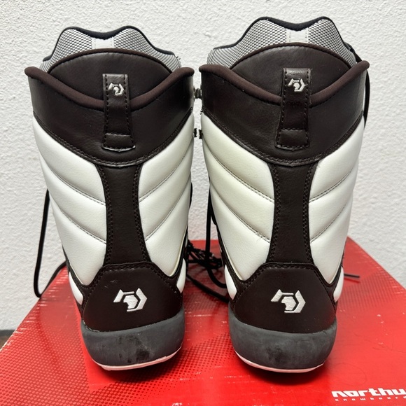 Northwave Snowboard Boots Vintage Lady Impact in White + Brown - Picture 6 of 8